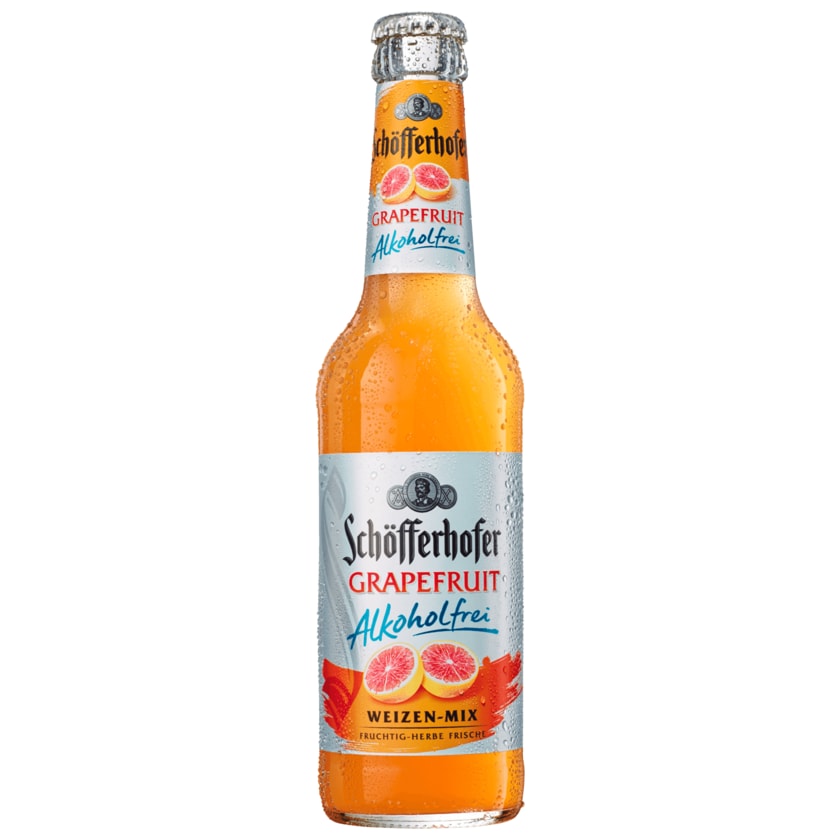 Schöfferhofer Weizen-Mix Grapefruit alkoholfrei 0,33l